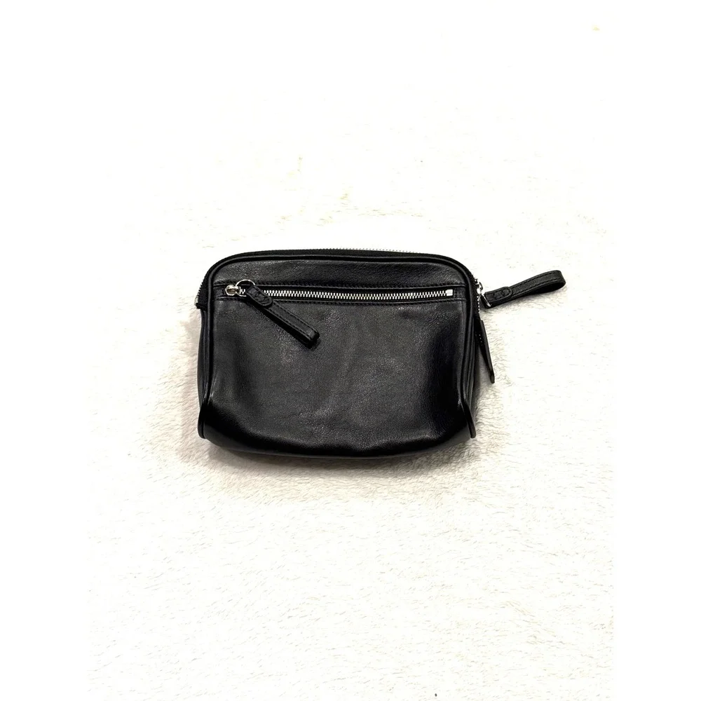 Vintage Coach Soft Leather Beauty Case (style #8658) Makeup Pouch Organizer
